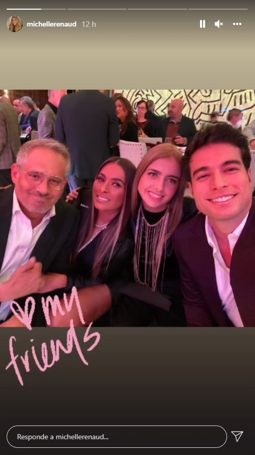 Michelle Renaud, Galilea Montijo, Arath de la Torre y Danilo Carrera
