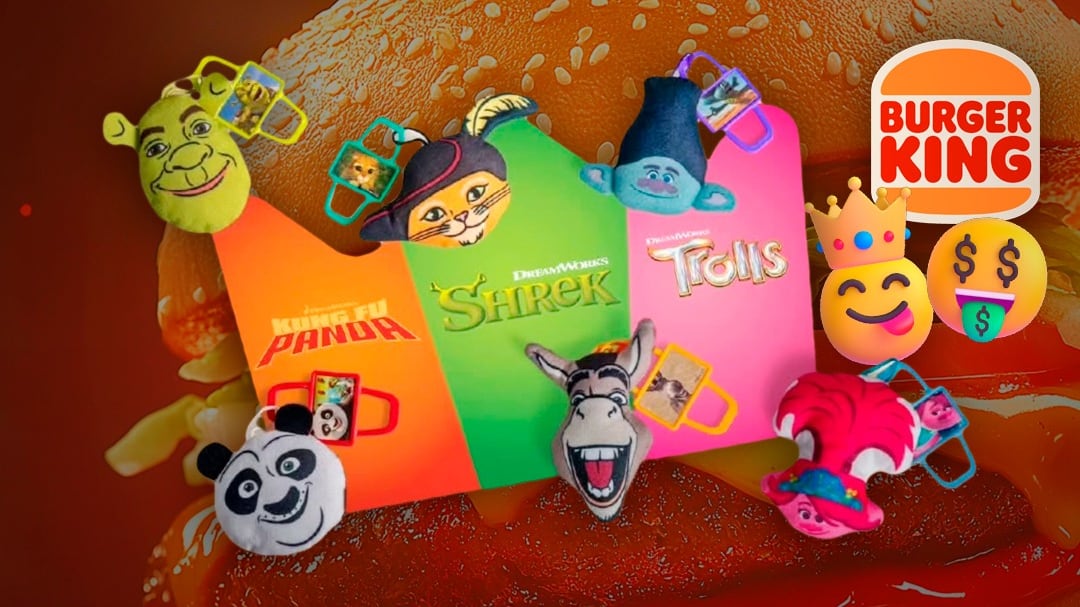 DreamWorks en Burger King: Shrek, Kung Fu Panda y más juguetes coleccionables a este precio