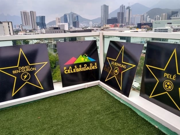 “Paseo de las Celebridades” propone un tipo “Paseo de la Fama” al estilo de Hollywood en Monterrey/internet