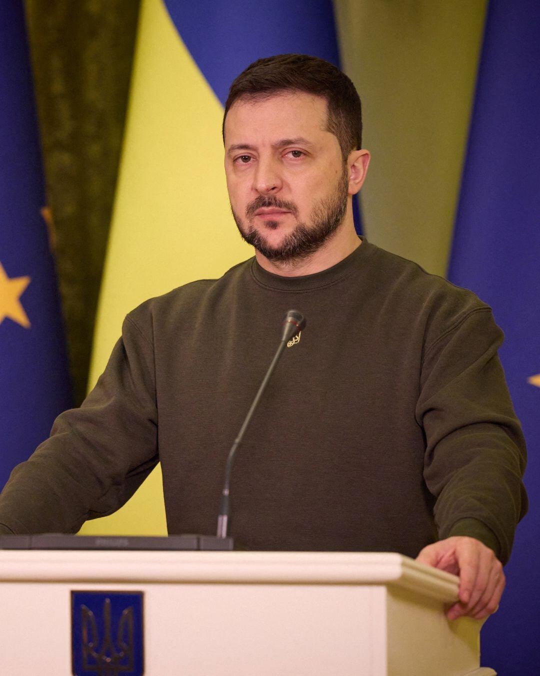 Volodímir Zelenski, presidente de Ucrania