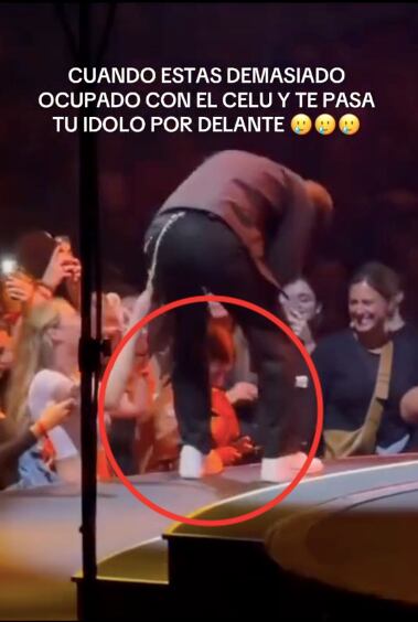 Chica ignora a Justin Timberlake