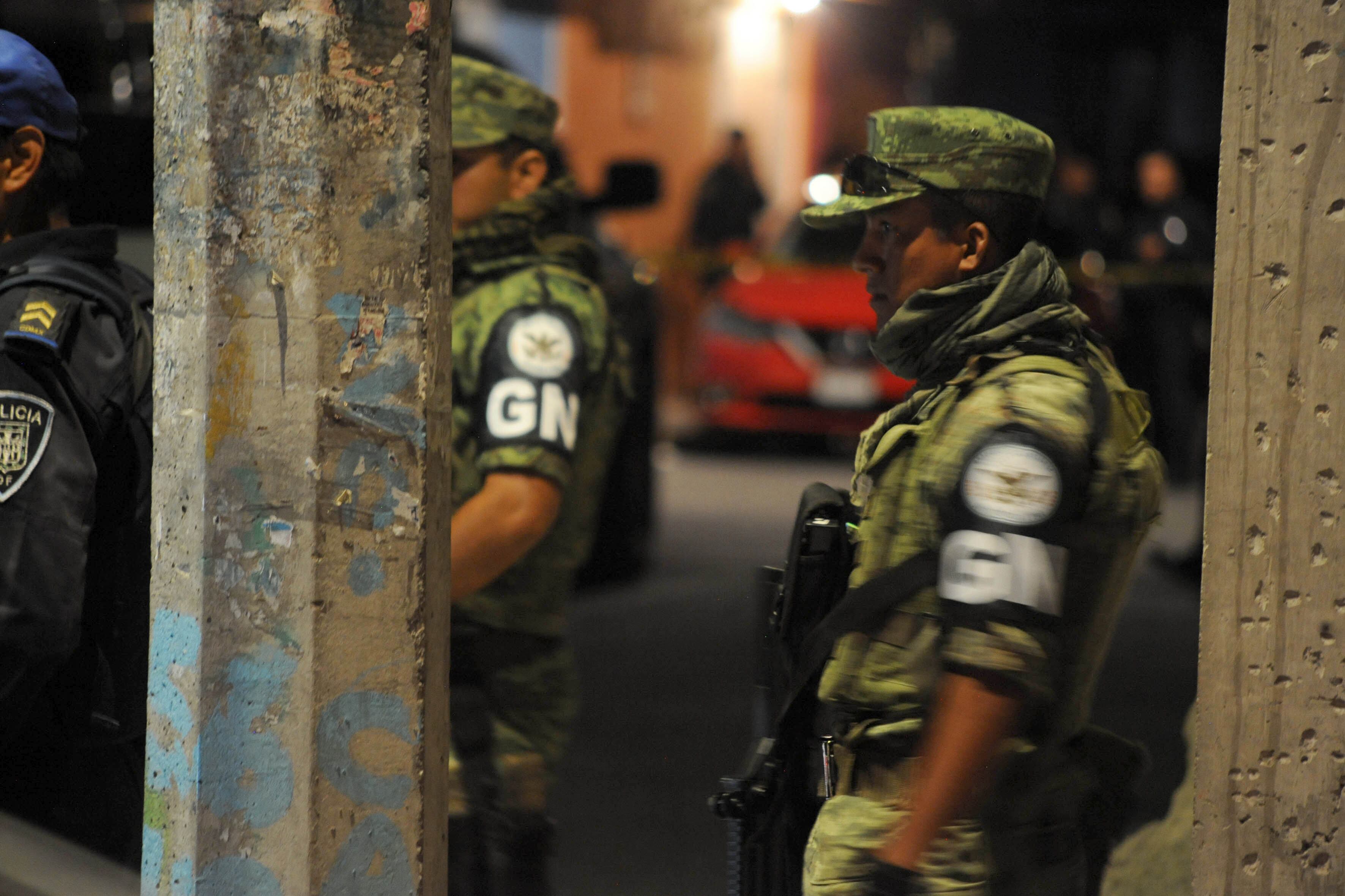 Elementos de la Guardia Nacional.