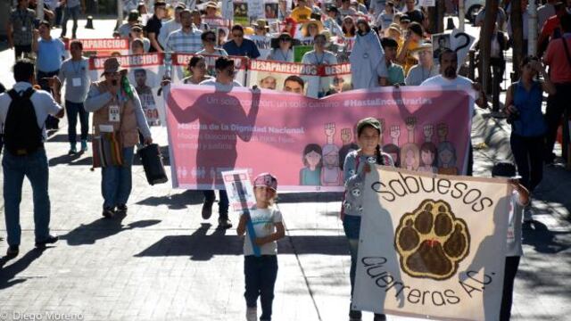 Manifestacion en Culiacan