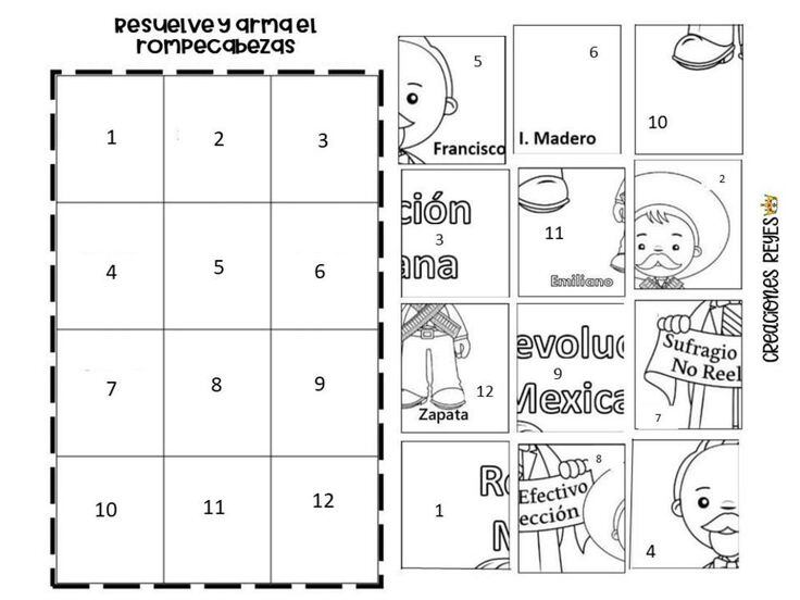 Actividades escolares de la Revolución Mexicana para hacer el 20 de noviembre