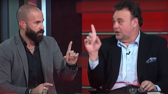 Marc Crosas y David Faitelson.