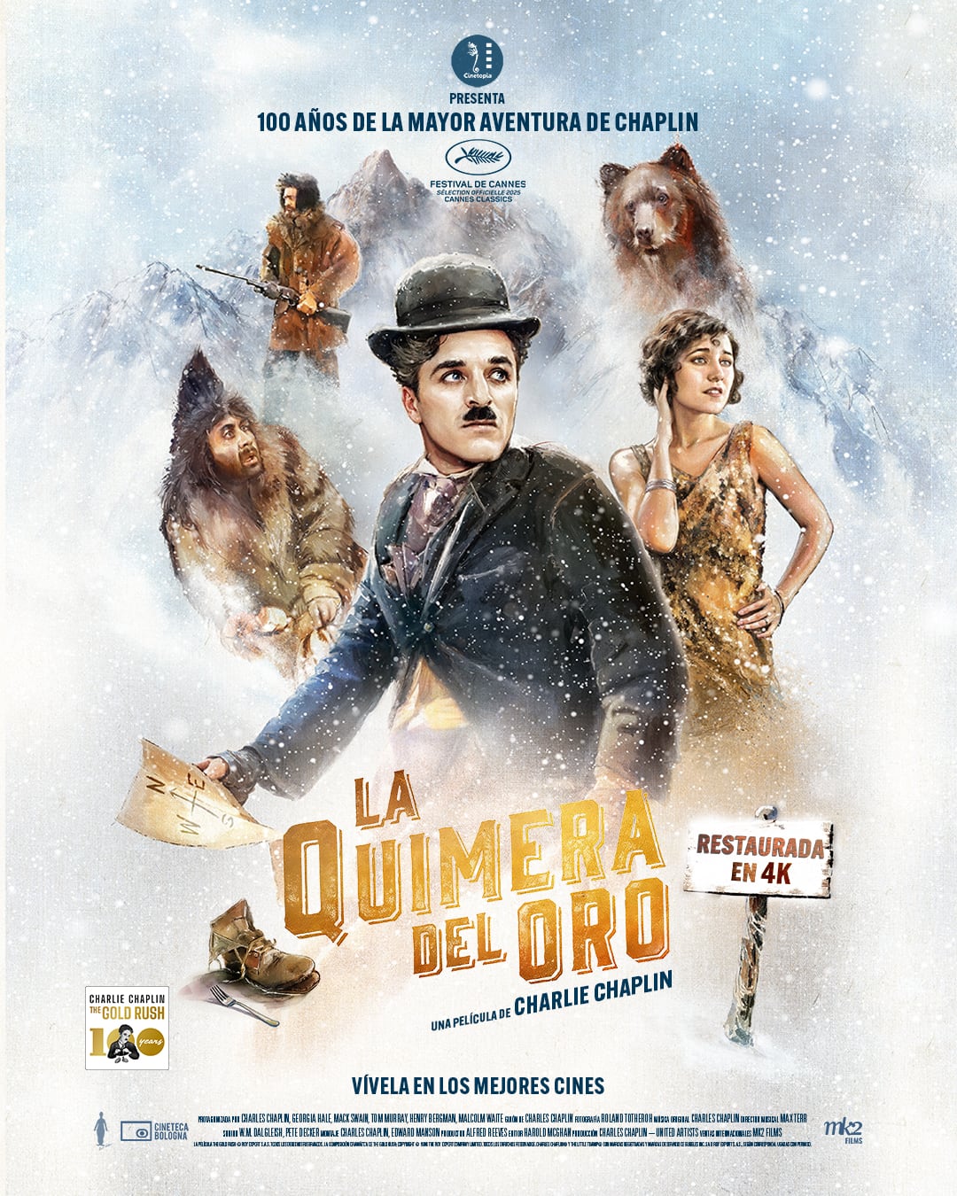 La Quimera del Oro de Charles Chaplin