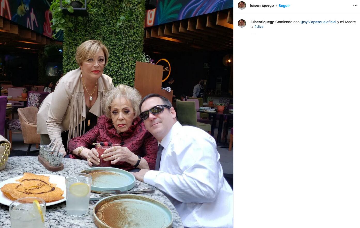 Sylvia Pasquel y Luis Enrique Guzmán niega conflicto por teatro.