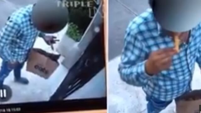 Repartidor de UberEATS.