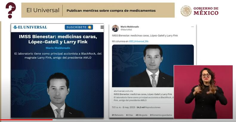 Mentiras de la semana del 10 de mayo