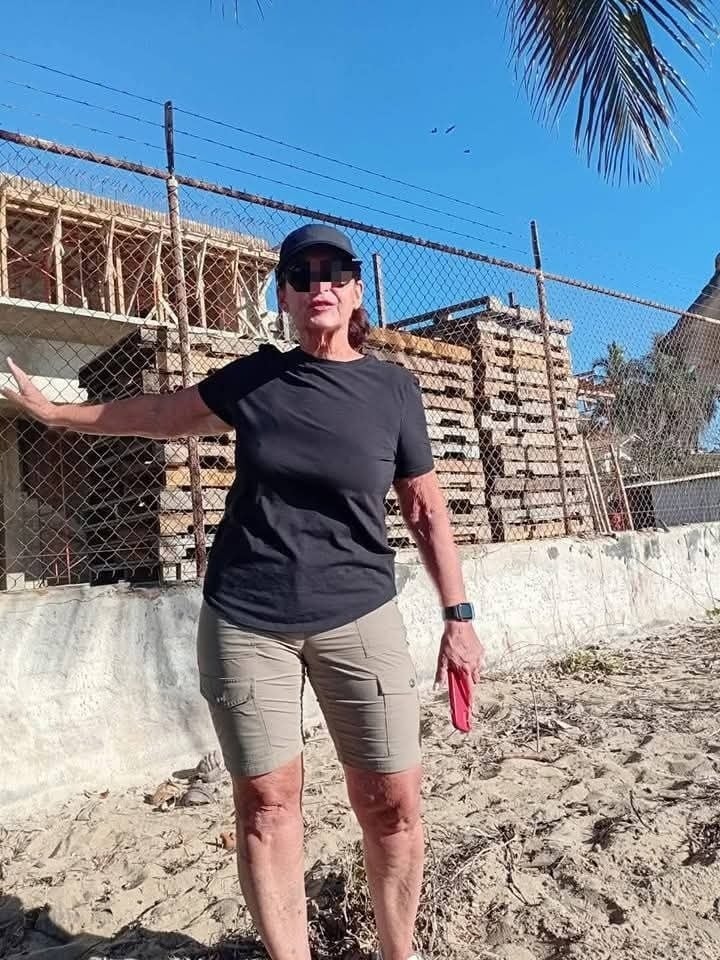 Jill, Lady San Pancho, mujer estadounidense que corrió a mexicanos de una playa en Nayarit