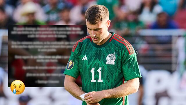 El emotivo mensaje de Santiago Giménez tras su lesión con el Feyenoord