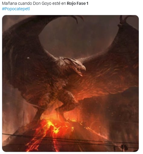 Usuarios sacan sus mejores memes por la actividad del volcán Popocatépetl.