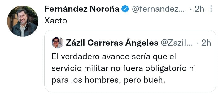 Tuit Gerardo Fernández Noroña