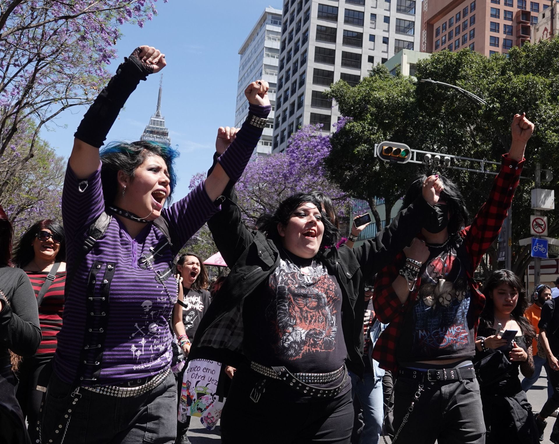Marcha Emo 2025 en CDMX