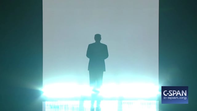 Donald Trump durante Convención Nacional Republicana