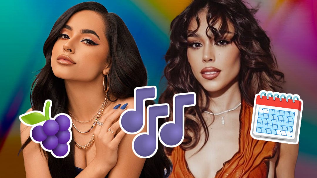Becky G ya pidió su primer deseo del 2025, grabar una canción junto a Danna Paola