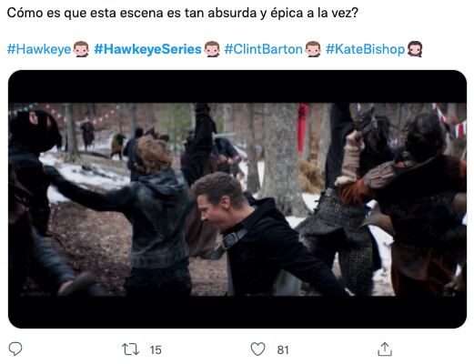 Memes sobre la serie de 'Hawkeye'