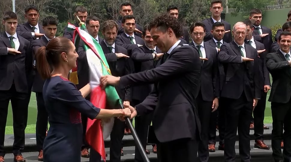 Sheinbaum abandera al Tri en la cuenta regresiva hacia el Mundial 2026