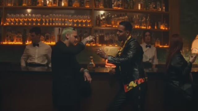 Christian Nodal y Romeo Santos