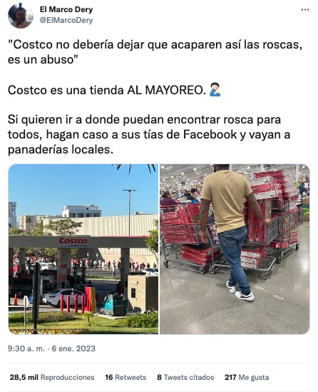 Usuarios defienden a "acaparadores" alegando que Costco es una tienda al por mayor