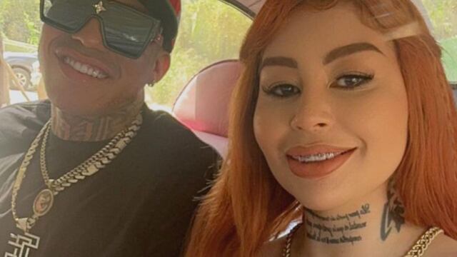 Lefty SM y su esposa