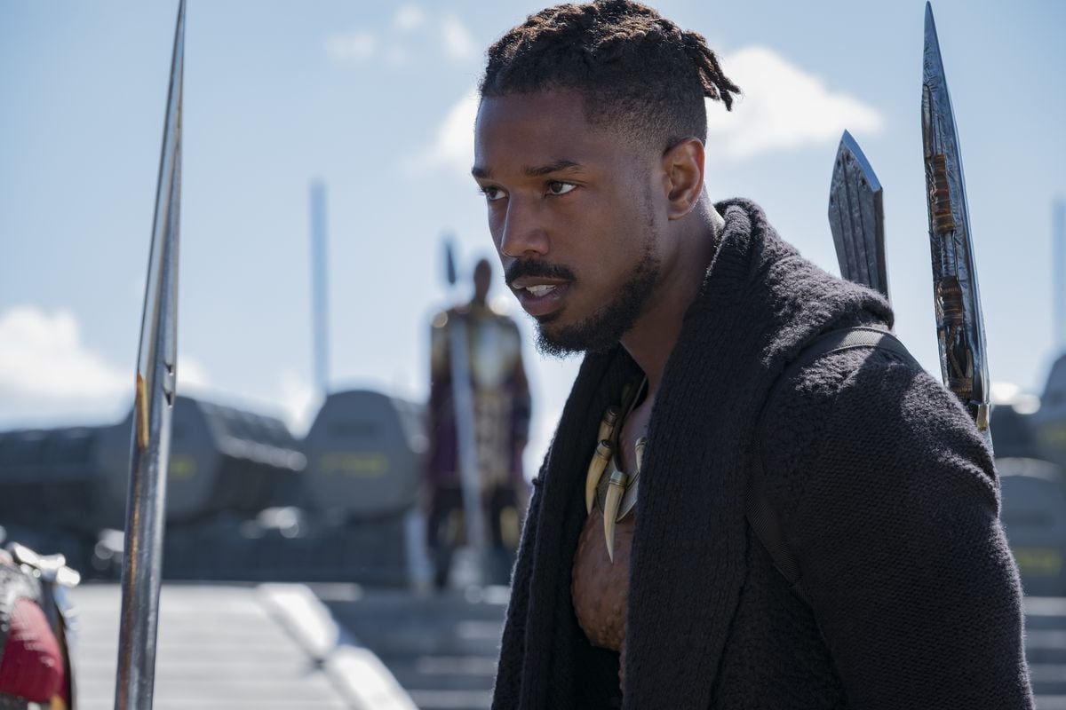 Michael B. Jordan como Killmonger
