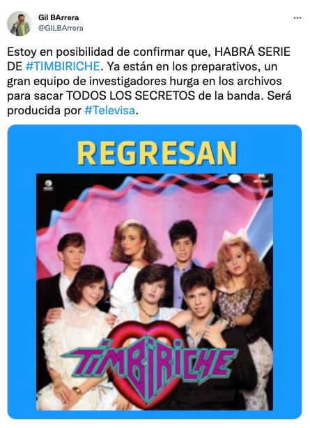 Bioserie de Timbiriche