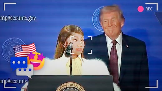 Nicki Minaj sorprende al declararse fan de Donald Trump