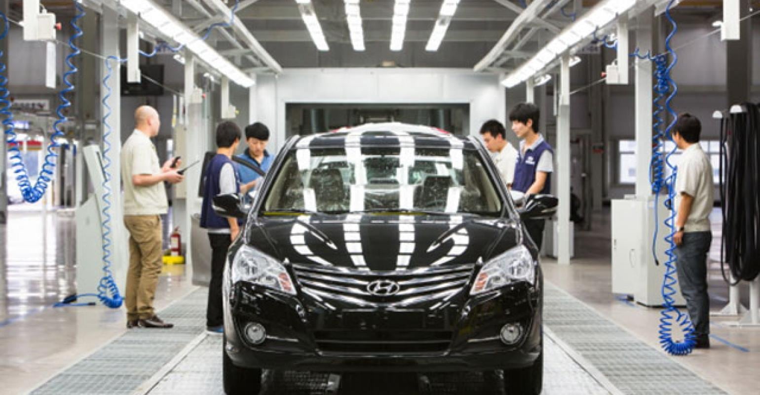 Planta de autos Hyundai en China