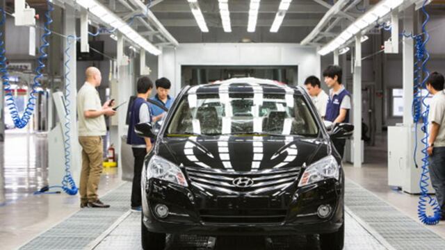 Planta de autos Hyundai en China