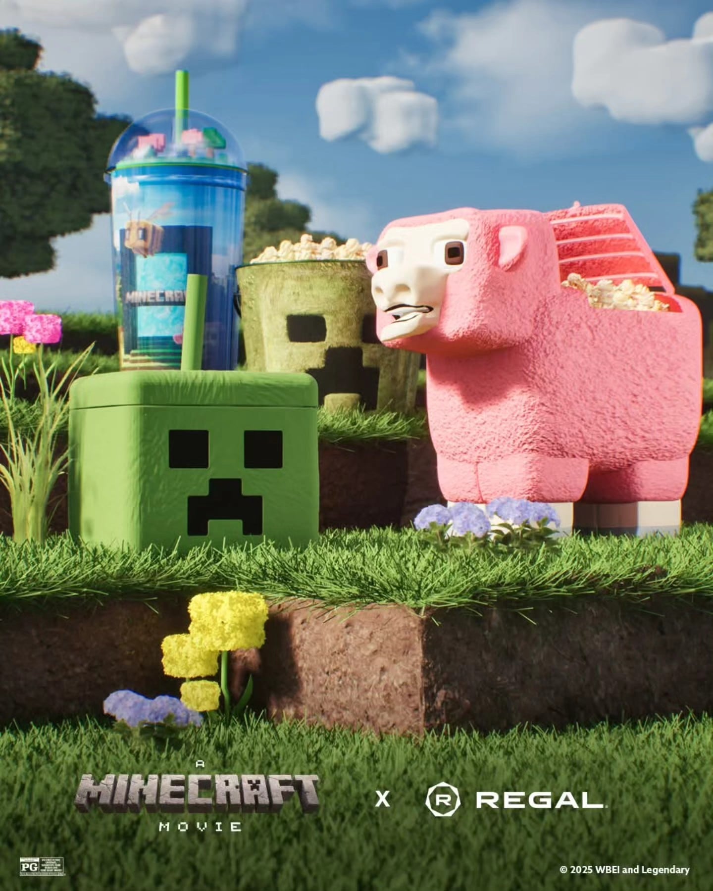 Coleccionables de Minecraft La Película