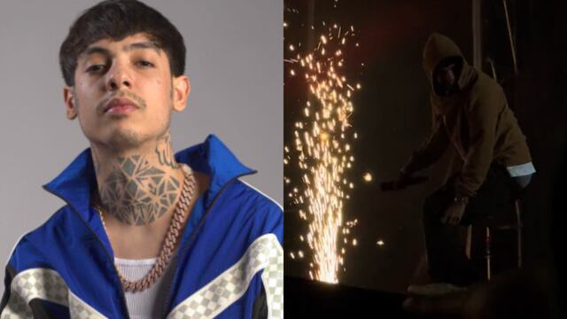 Natanael Cano vive un momento Juan Gabriel cayéndose del escenario a la mitad de un concierto mientras bailaba