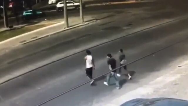 Asaltantes atropellados Guadalajara