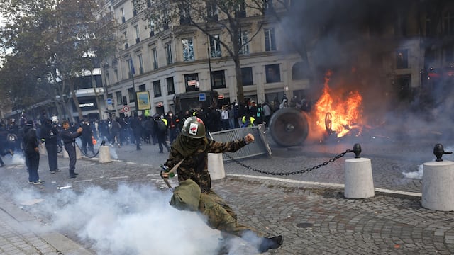 protestas en Francia