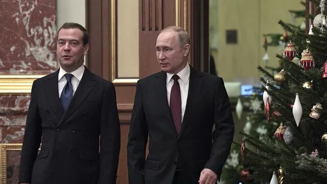 Dmitri Medvédev, vicepresidente del Consejo de Seguridad ruso, y ex presidente de Rusia