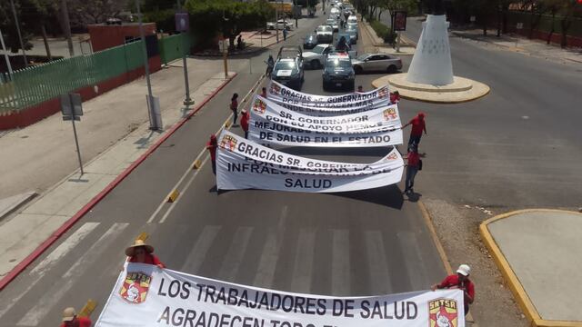 Trabajadores de salud agradecen al gobernador Rutilio Escandón