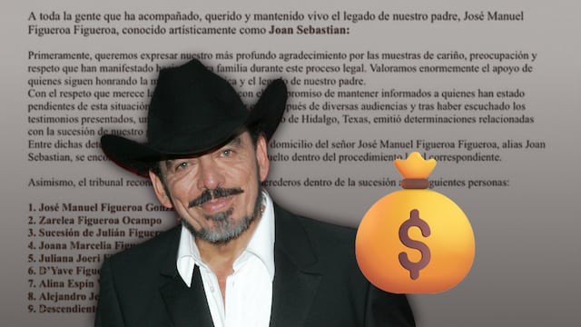 Así quedó repartida la herencia de Joan Sebastian a 11 años de su muerte