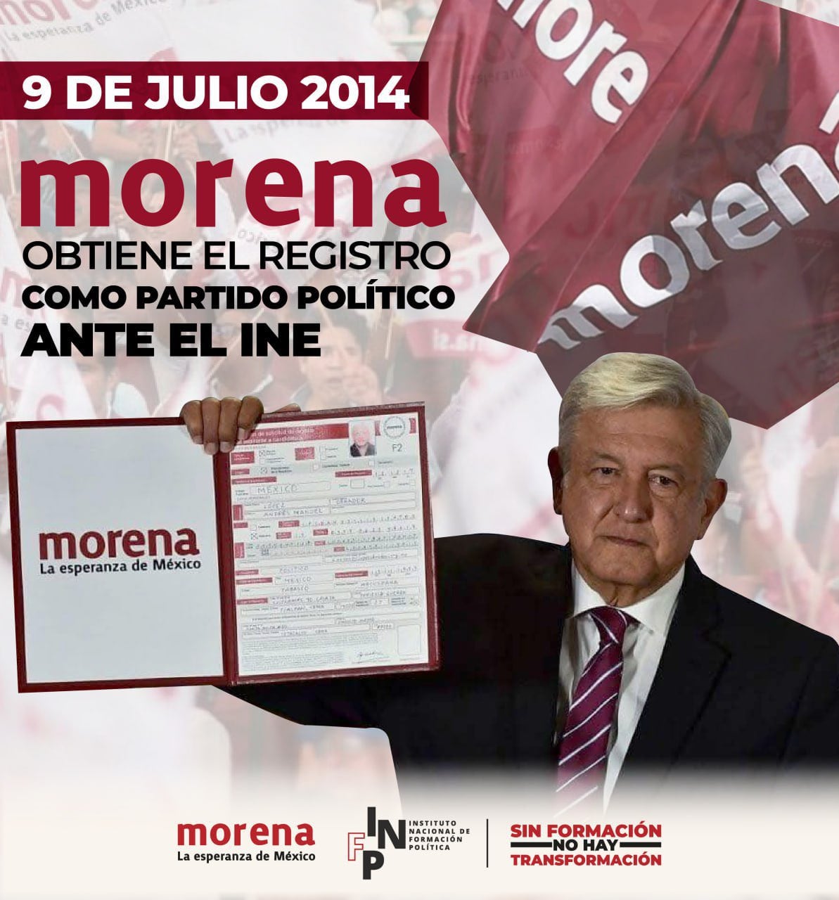 Morena y la cifra de afiliados en julio 2025