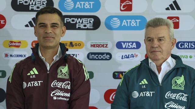 Rafael Marquez y Javier Aguirre fueron presentados con la Selección Mexicana