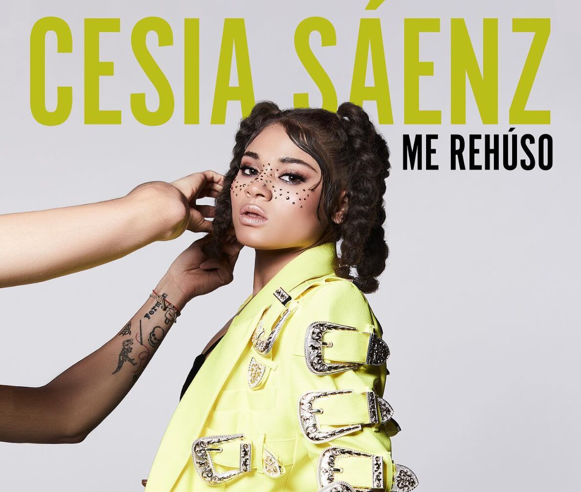 Cesia Sáenz cantará Me rehuso