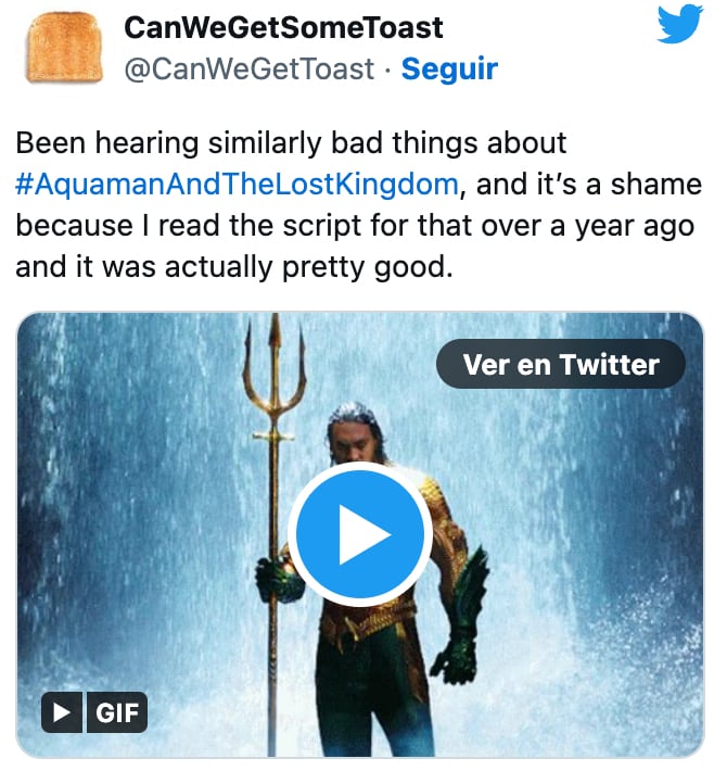 Comentarios a Aquaman 2
