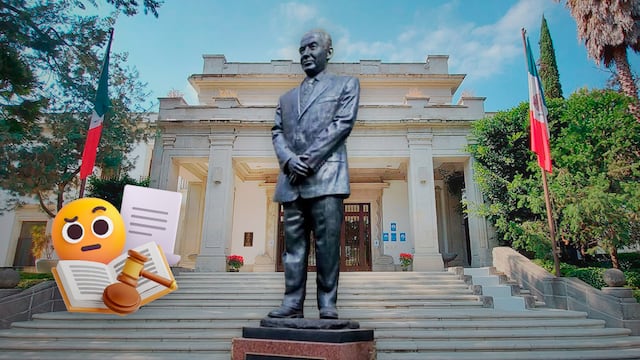 Buscan reinstalar la estatua de Felipe Calderón en Los Pinos mediante un amparo