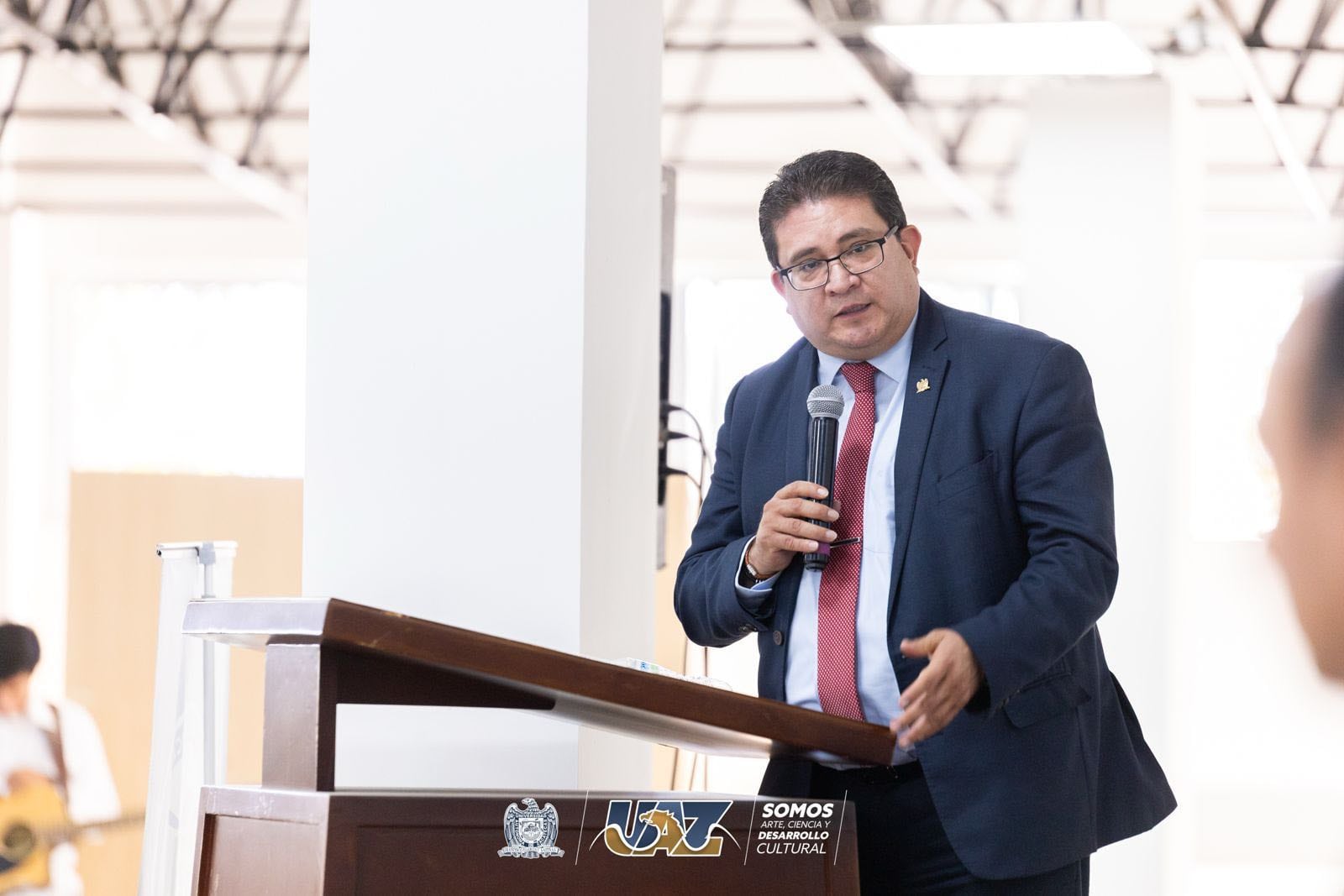 Rubén Ibarra Reyes, rector de la UAZ