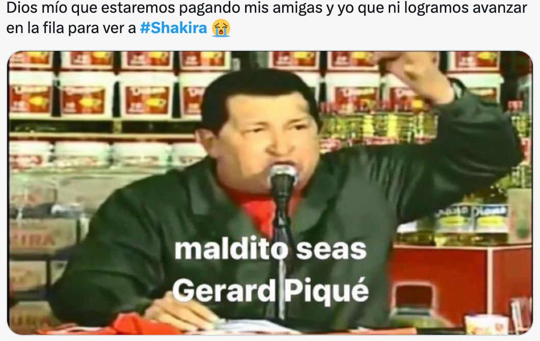 Memes de la preventa de Shakira en México