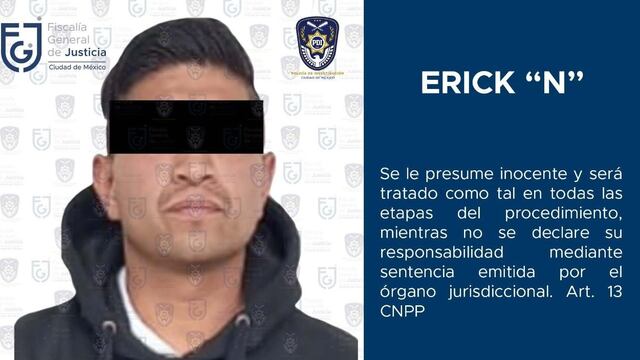 Fiscalía de la CDMX detiene a hombre por presunto intento de feminicidio