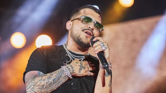 Christian Nodal en concierto