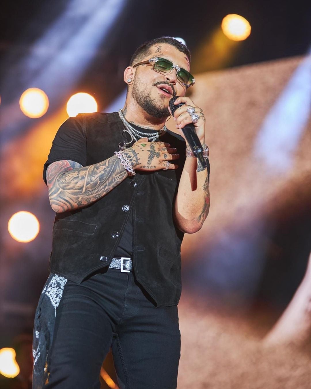 Christian Nodal en concierto