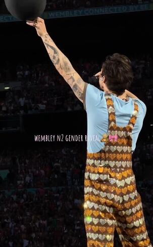 Harry Styles la hace de emoción en pleno concierto con la revelación de género para una pareja