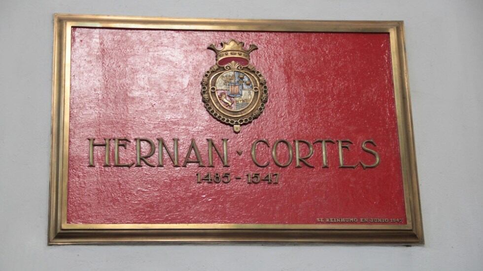 Restos de Hernán Cortés en México