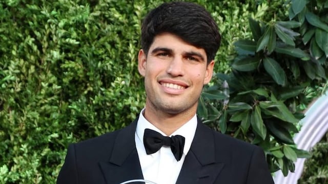 Carlos Alcaraz, tenista español.